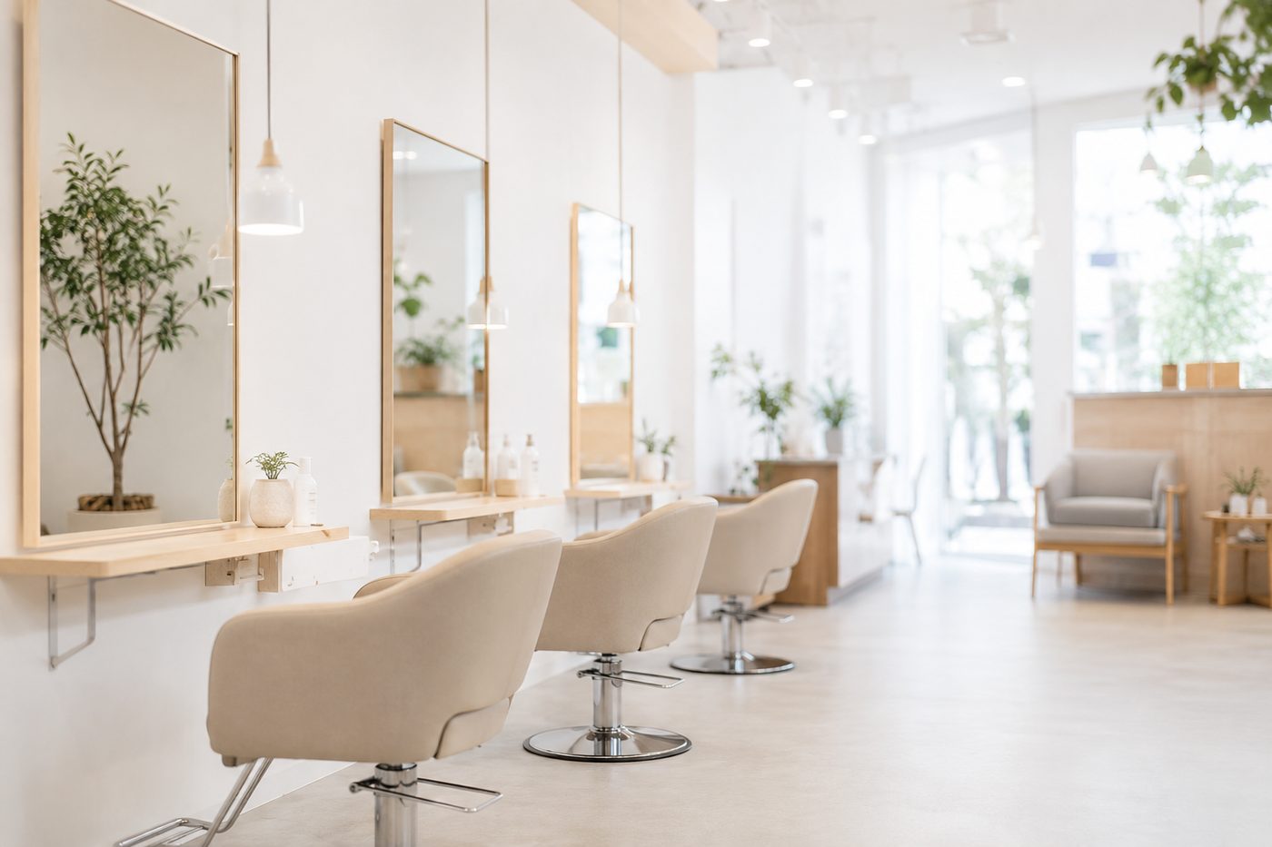 美容室サンプル hair salon SAKURA